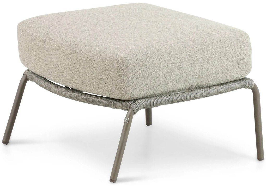 Stoel en Bank Loungeset 5 personen Aluminium/rope Taupe  4 Seasons Outdoor Capalbio