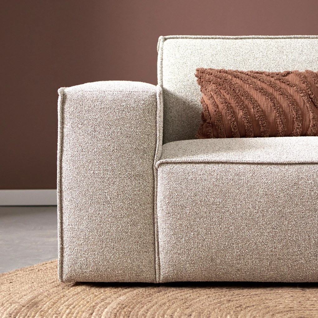 PEPP Interiors Play Beige Bank Met Chaise Longue Rechts Serenity 03