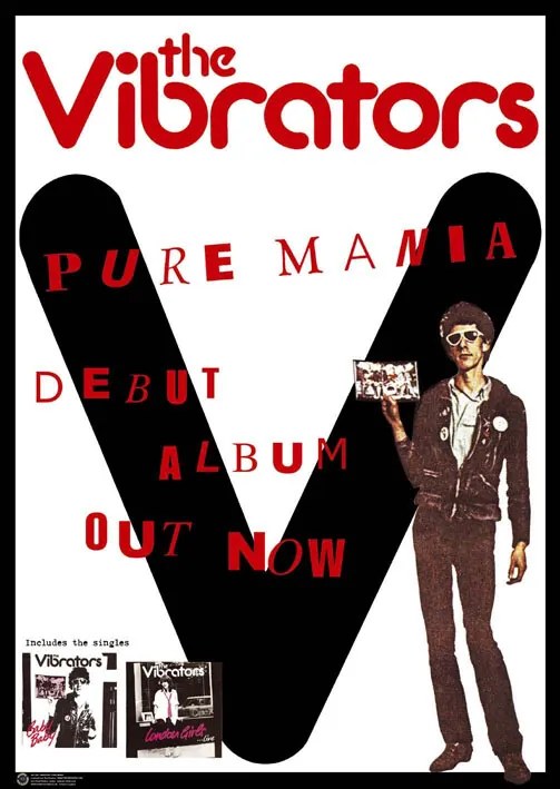 Poster Vibrators - Pure Mania