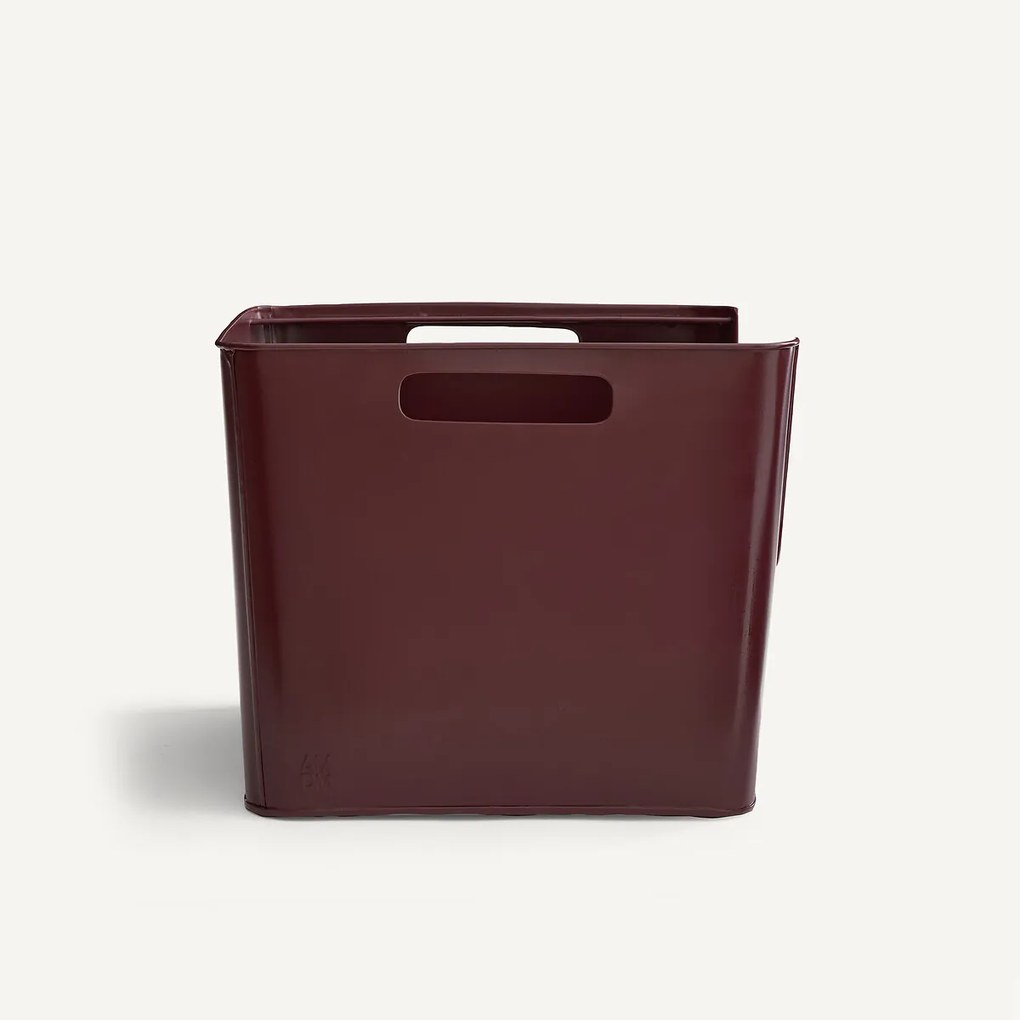 Mand in ijzer metaal L37 x H31,5 cm, Arreglo