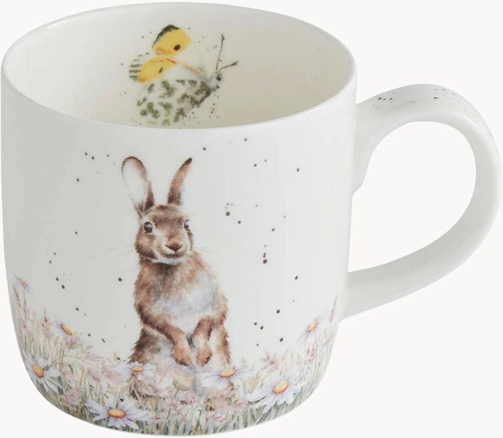 Fine Bone China beker Fresh As A Daisy