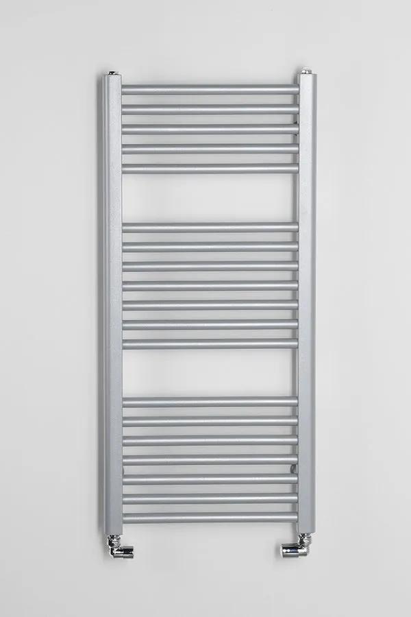 Aqualine Direct radiator zilver 45x99cm 426W