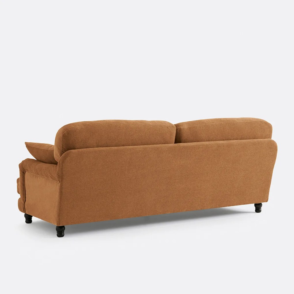 3 of 4-zitsbank van mêlée polyester, Noon