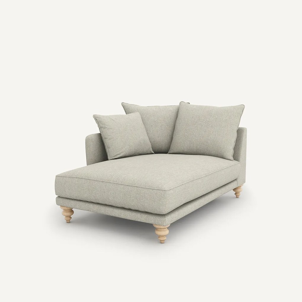 Tweed longchair, Lazare