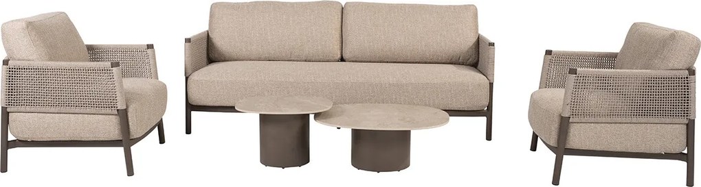 4 Seasons Savanne loungeset 5-delig - terre