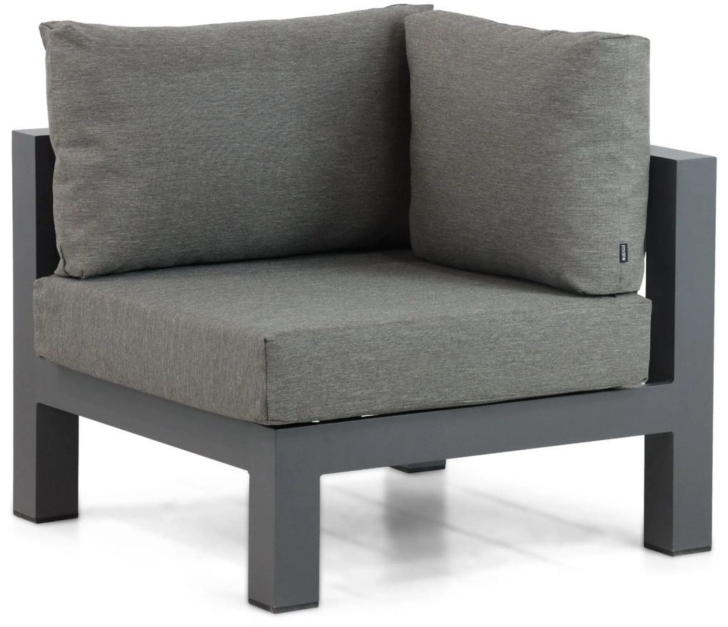 Hoek loungeset 5 personen Aluminium Grijs Lifestyle Garden Furniture Luca