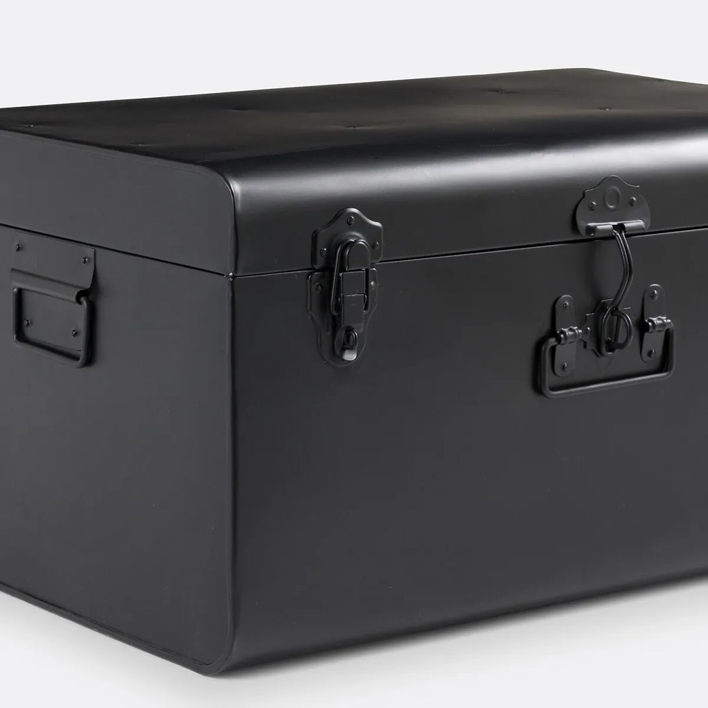 Koffer in staalmetaal, Masa