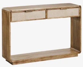 Abrams Mangohouten Halconsole 120x30 Cm Mangohout - Sklum