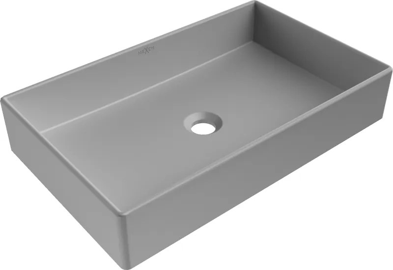 Mexen Goya opbouw wastafel 60 x 37 cm, lichtgrijs mat - 22186061