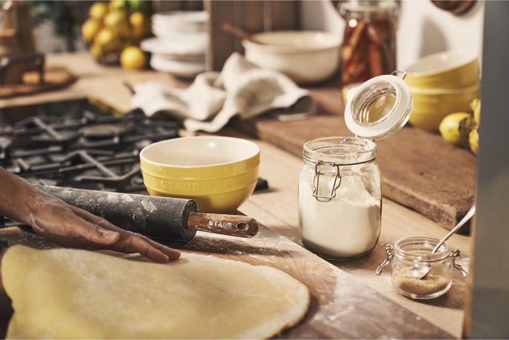 Staub Deegroller, 45 cm, Acacia - - Staub
