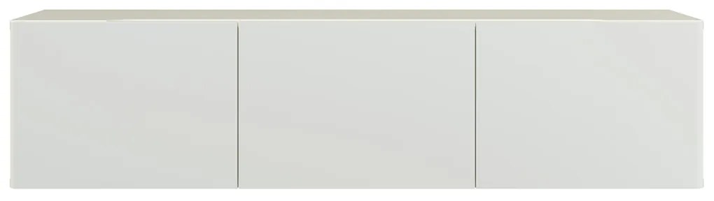 Zwevend Tv-meubel Wit 146 Cm - 146x35.5x35cm.