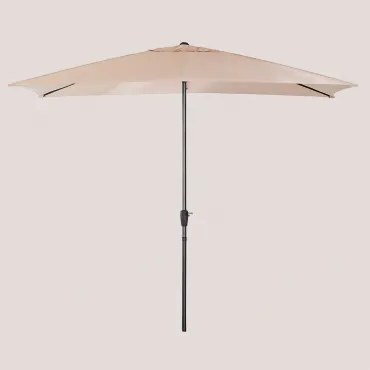 Parasol 200x300 Cm In Stof En Aluminium Itzal Licht Make Up - Sklum