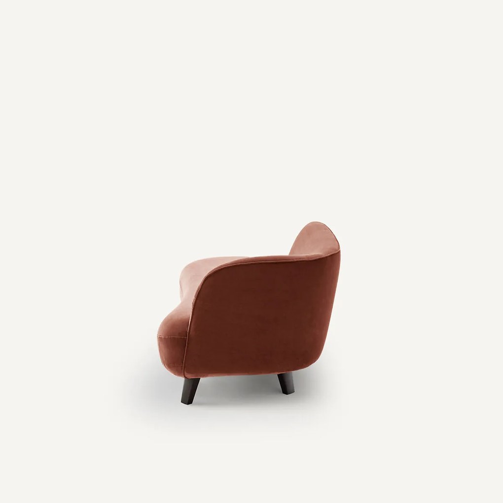 Slaapbank, fluweel, ROSEBURY, ontwerp Emmanuel Gallina