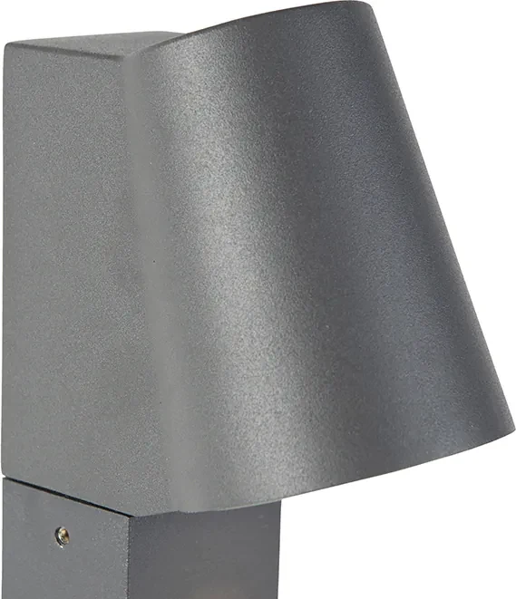 Buitenlamp antraciet met grondpin en kabelmof 60cm incl. LED IP44 - Uma Modern IP44 Buitenverlichting