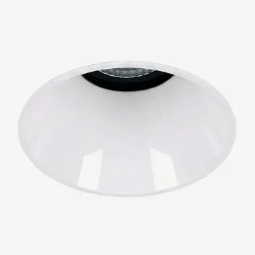 Downlight Led Inbouw Zonder Rand Trimless Rond Ø5,3 Cm Voor Buitengebruik In Aluminium Luisiana Wit & Warm Wit 3000k & 8 W & 38º - Sklum