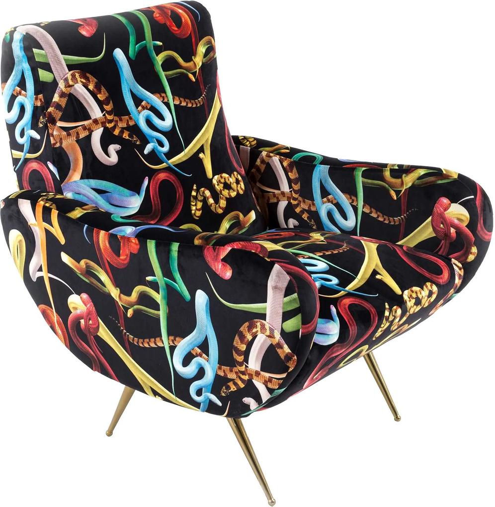 Seletti Toiletpaper Lounge fauteuil Snakes