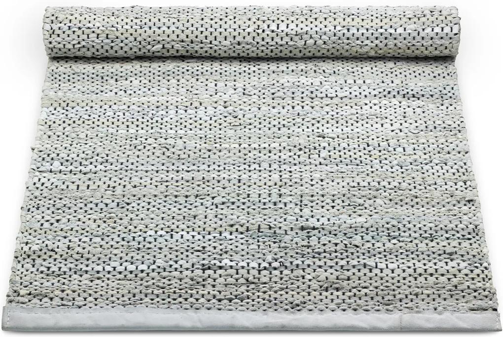 Rug Solid - Leather Light Grey - 170 x 240 - Vloerkleed
