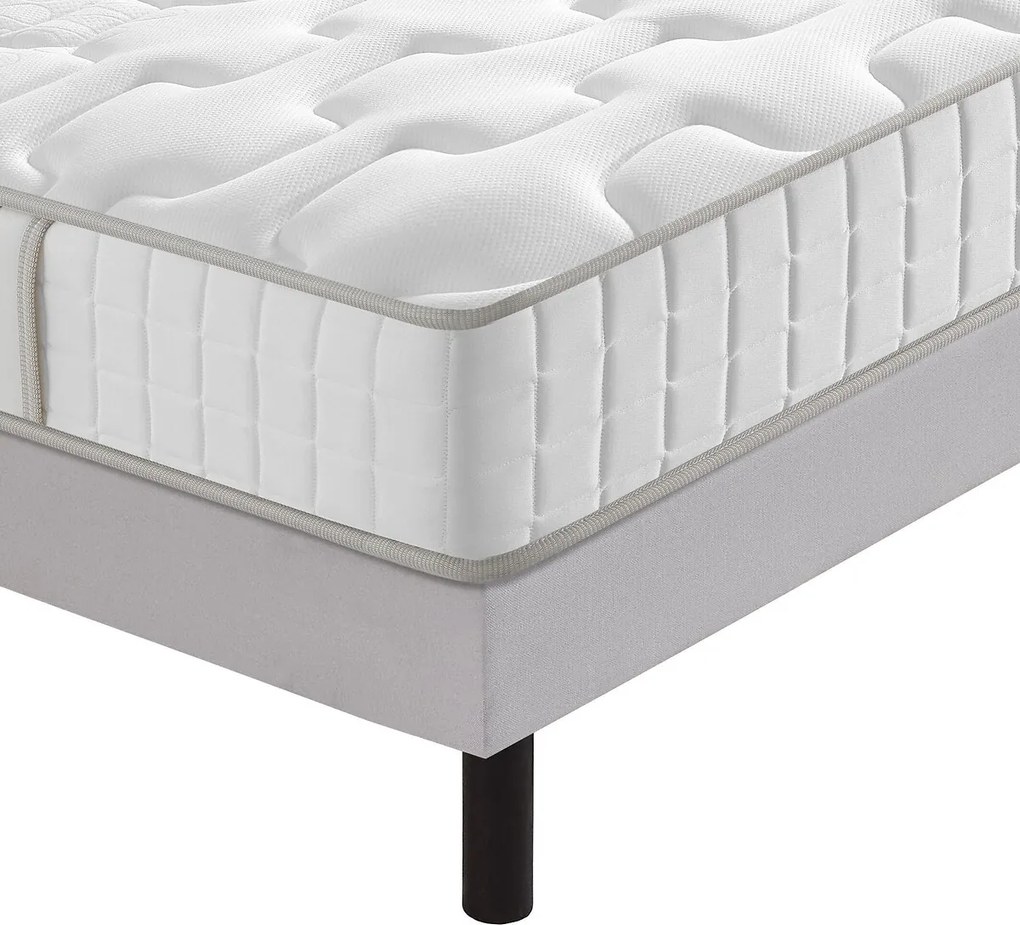 Ensemble matras met veren le Poétique + beddenbodem