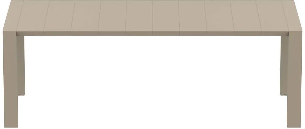 Siesta  Tuintafel - Vegas Medium - Taupe - Uitschuifbaar 180/220 cm