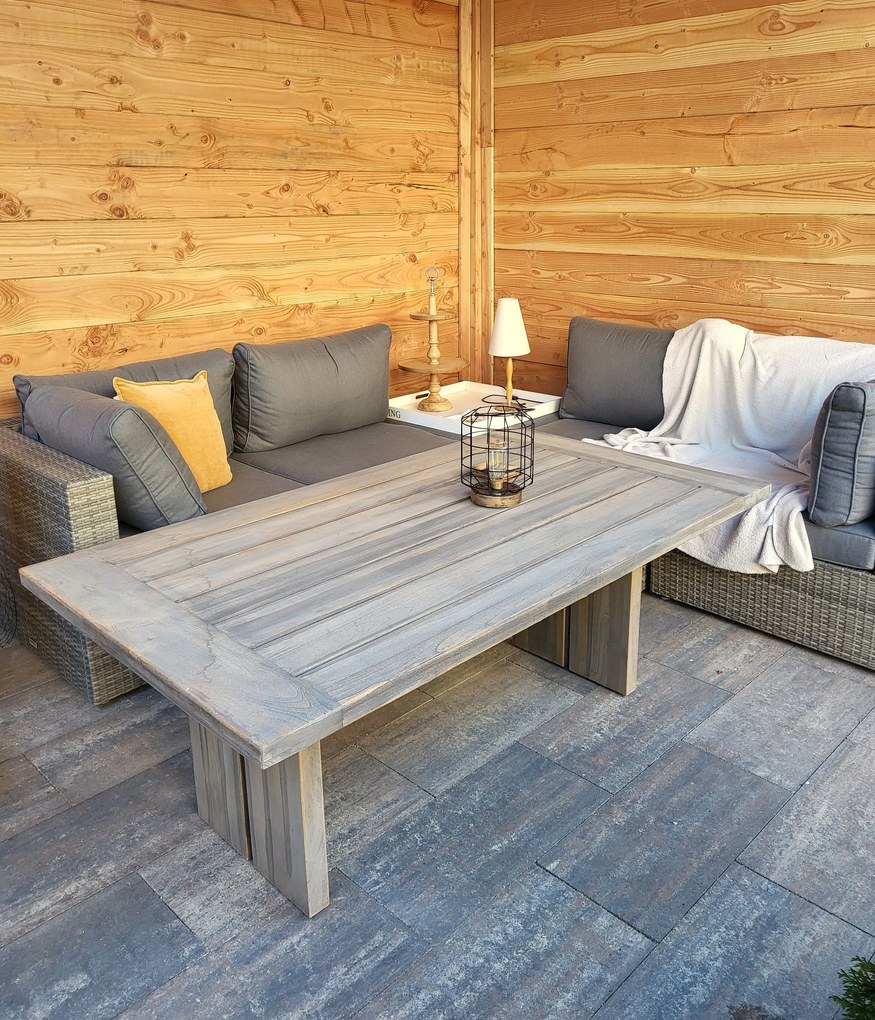 ROUGH-L lounge/dining tuintafel 160x90x61cm