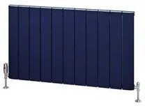 Eastbrook Withington radiator 105x60cm aluminium 1080W blauw