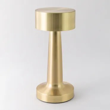 Draadloze Led-tafellamp Van Ijzer Mull Goud - Sklum