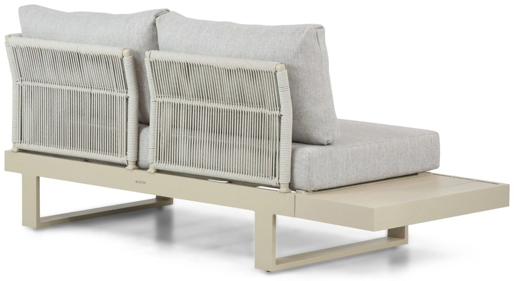 Hoek loungeset 5 personen Aluminium Taupe  Lifestyle Garden Furniture Lorenzo