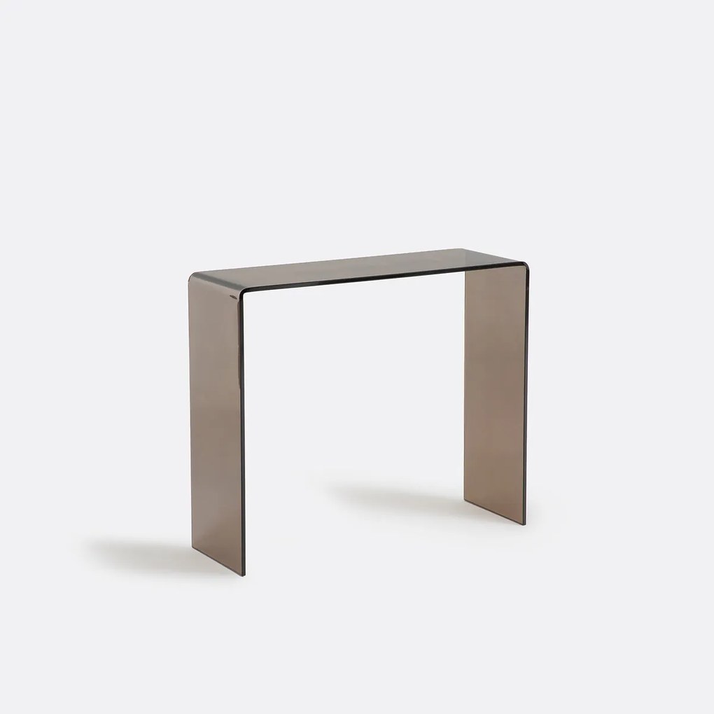 Wandtafel van gerookt gehard glas, Joan