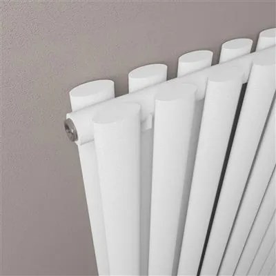 Eastbrook Tunstall dubbele radiator 50x180cm 1666W wit mat