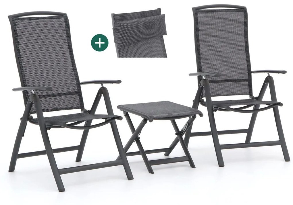R&S Design Capri/Bova balkonset 3-delig verstelbaar