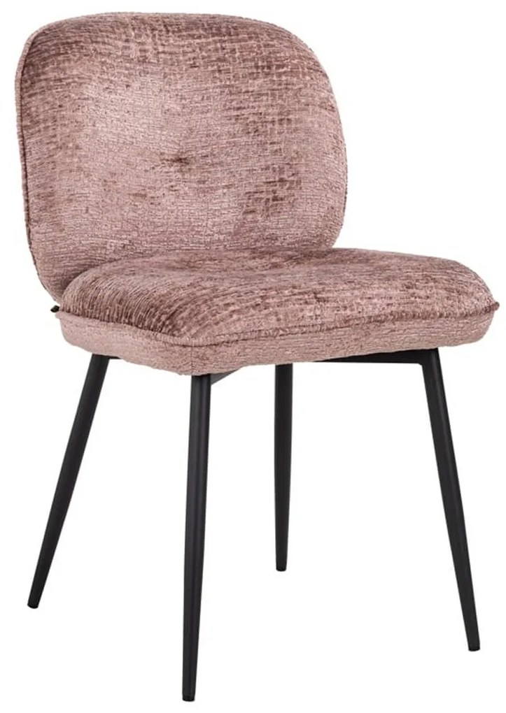 Richmond Interiors Kiki Luxe Eetkamerstoelen Roze (set Van 2)