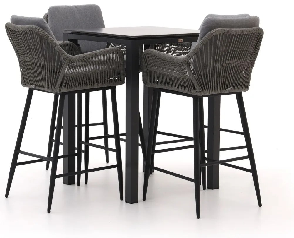 Barset Intenso  | 4 personen | Tuinset rope (touw) | 5-delig | Kees Smit Tuinmeubelen