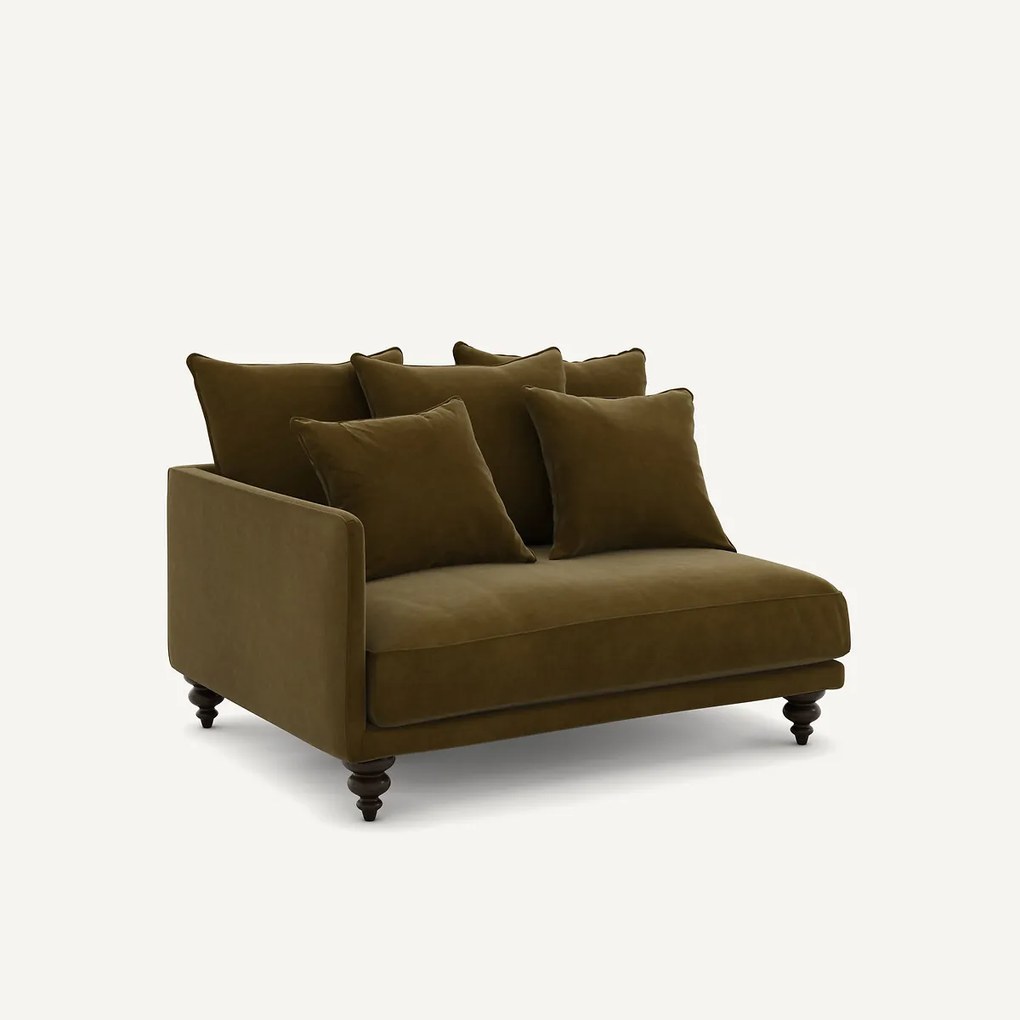 Halve bank fluweel, Lazare
