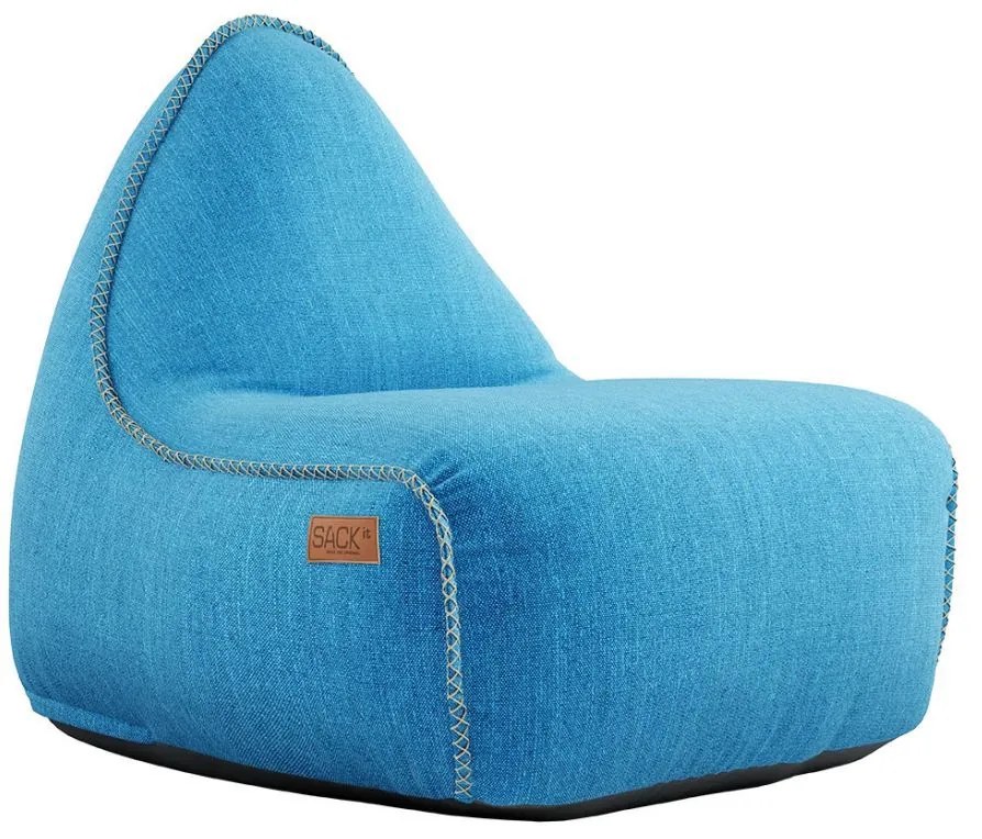 Cobana Lounge Chair & Pouf Outdoor - Turquoise