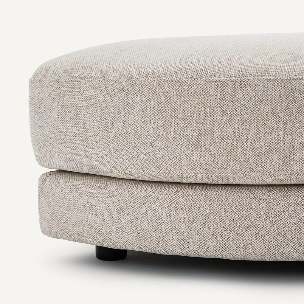 Modulaire voetensteun in tweed, TIBERIO