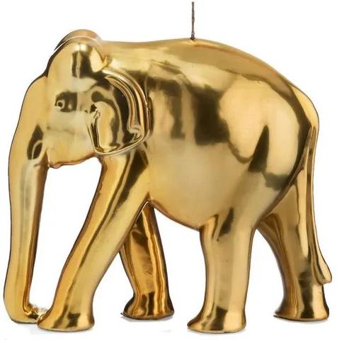 Wiedemann BIG Edition decoratieve kaars »Olifant«, goudkleur
