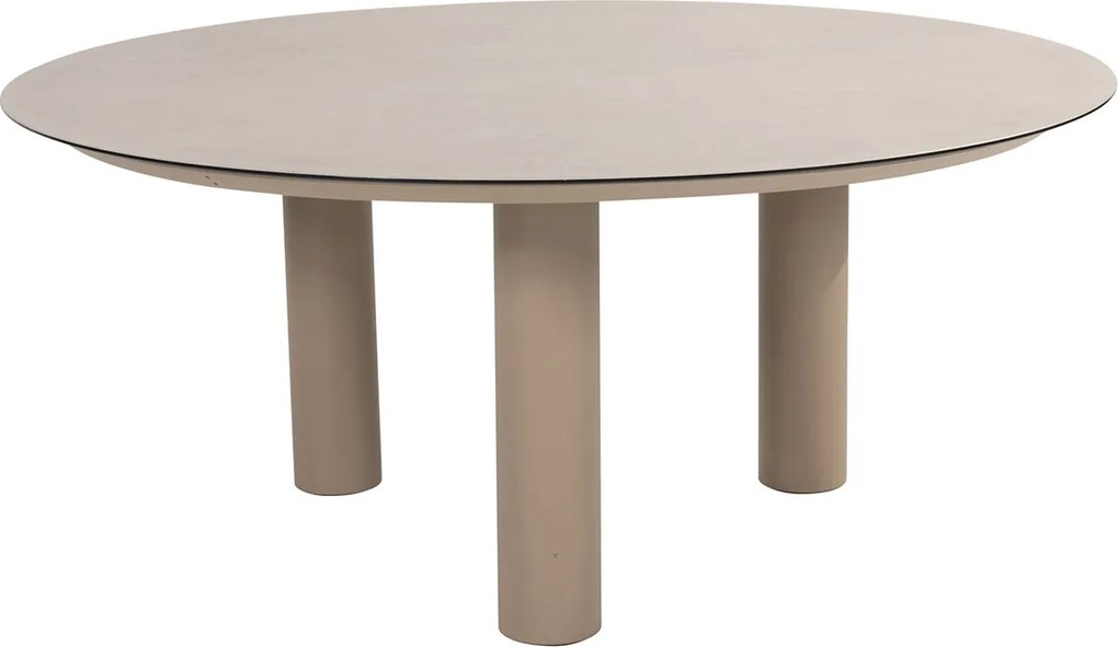 4 Seasons Donato tuintafel Ø160 cm latte incl Lazy Susan