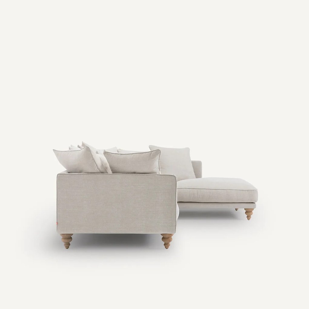 Hoekbank van katoen en linnen, Lazare