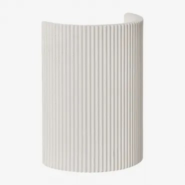 Yuca Betonnen Wandlamp Tapioca Beige - Sklum