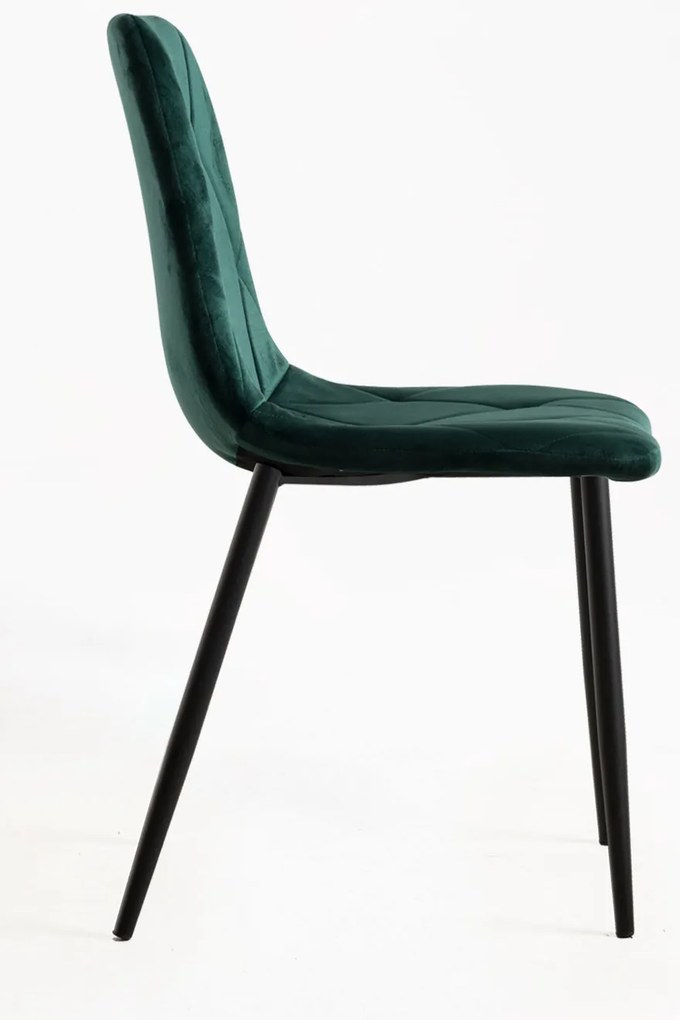 Set 4 Fluwelen Lyke Stoelen