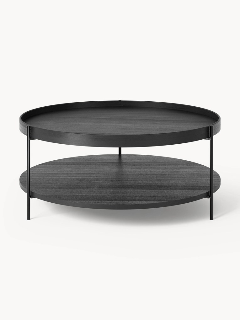 Ronde houten salontafel Renee