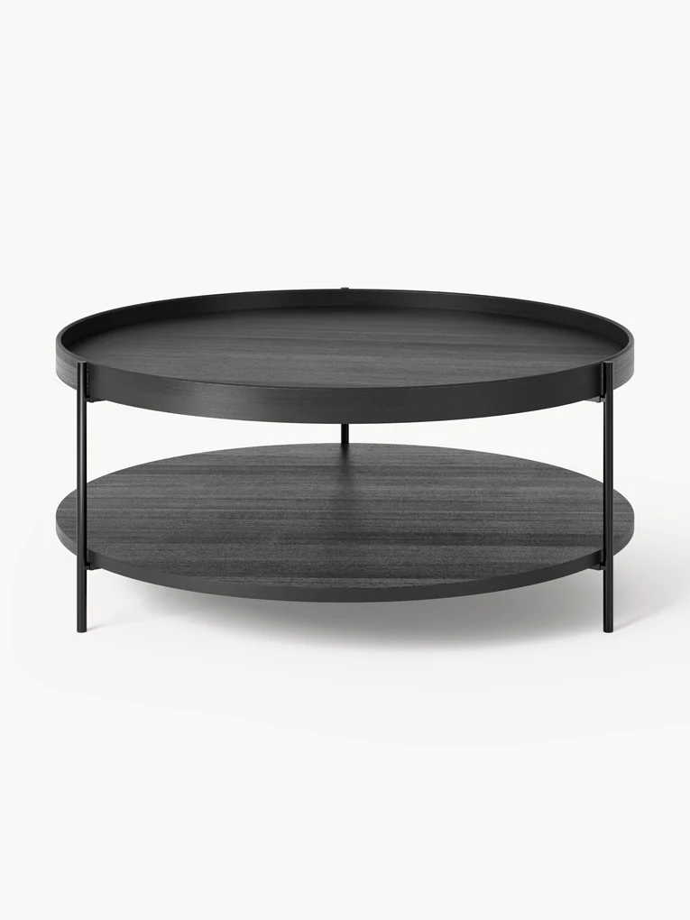 Ronde houten salontafel Renee