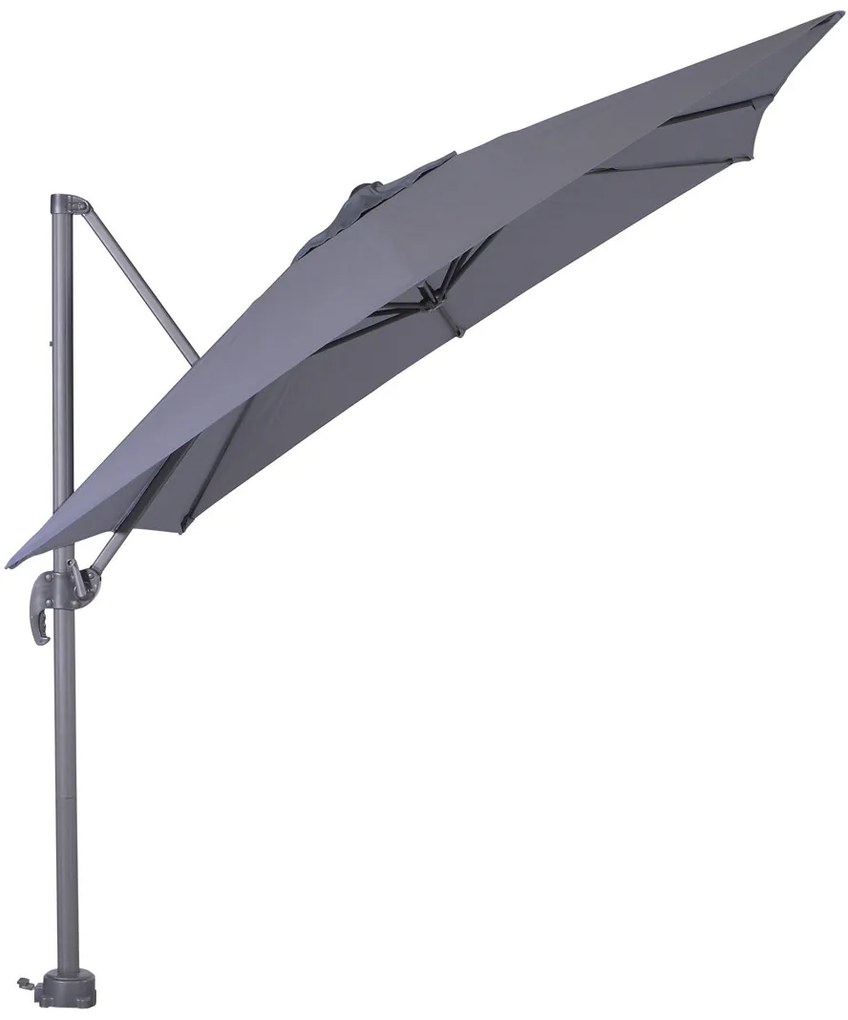 Garden Impressions Hawaii zweefparasol S 250x250 - donker grijs