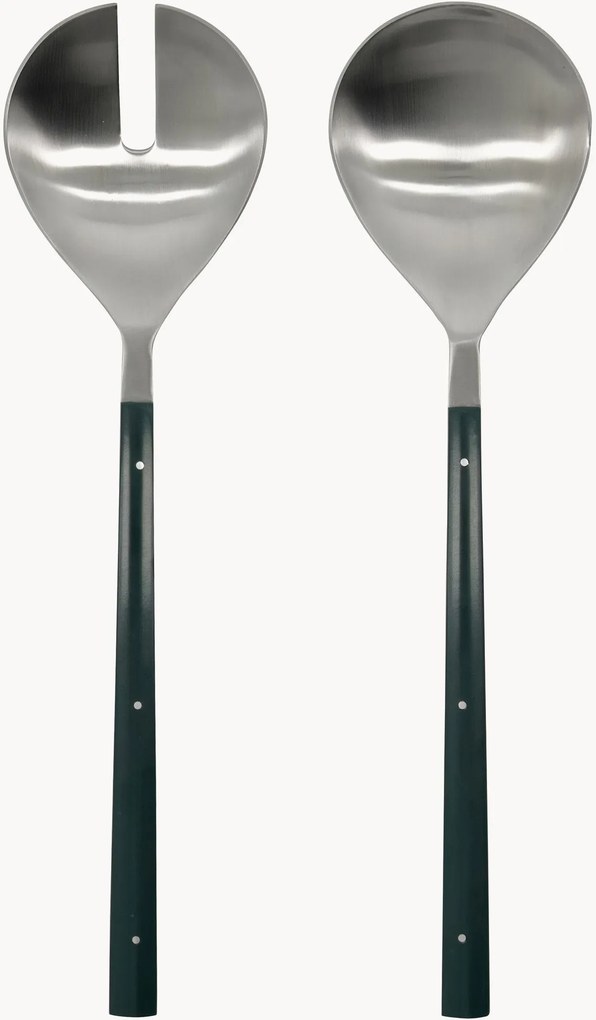 Handgemaakte saladebestek Lata