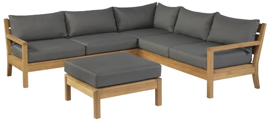 Exotan St. Peter loungeset - Teak hout (OP=OP)