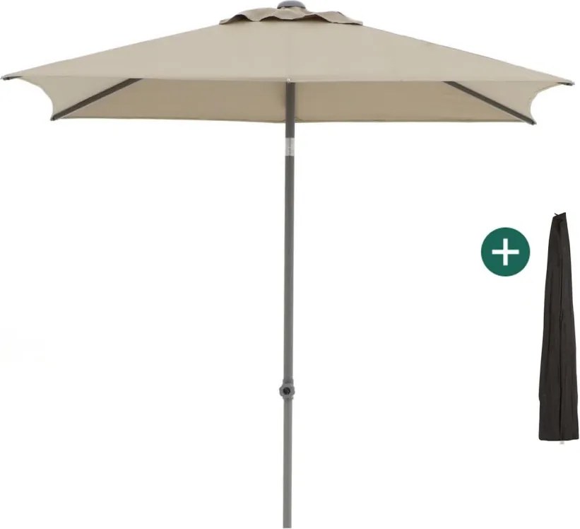 Shadowline Push-up parasol 210x150cm | Kees Smit Tuinmeubelen