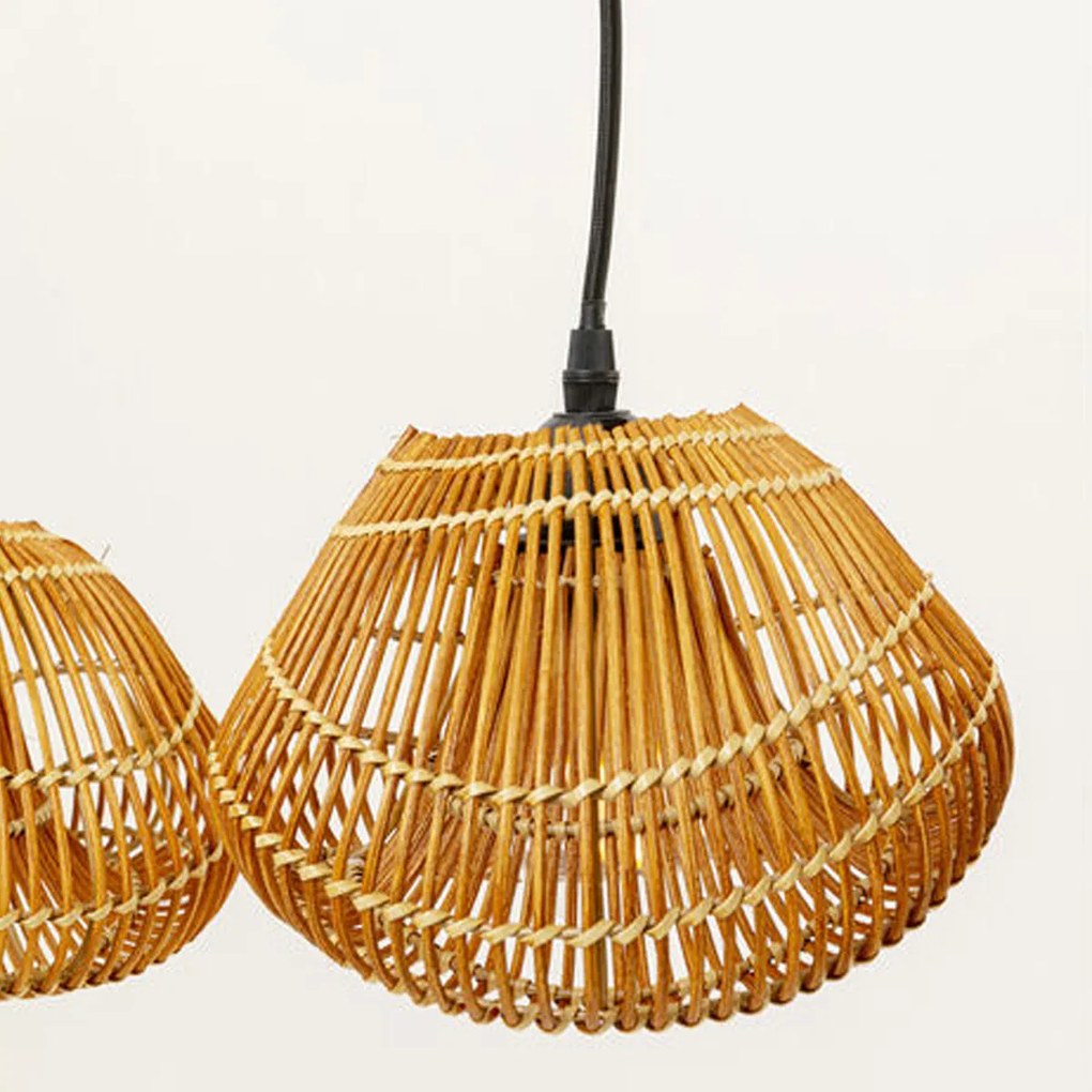 Eettafel Hanglamp Wabi Sabi Rotan