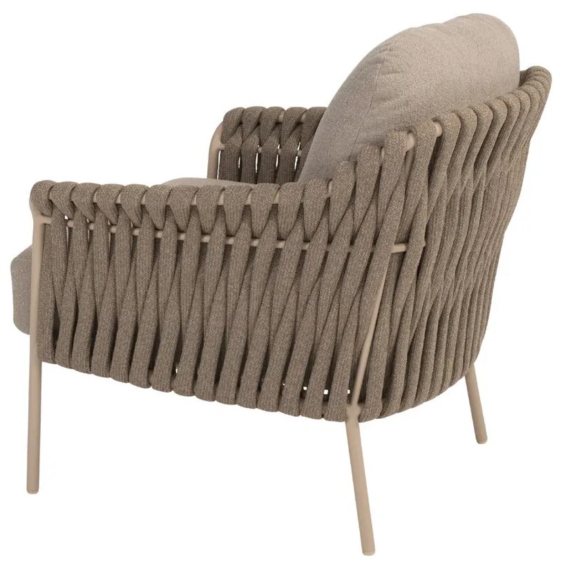 4 Seasons Outdoor Comino low dining chair latte SALE  Tuinstoel    beige weerbestendig