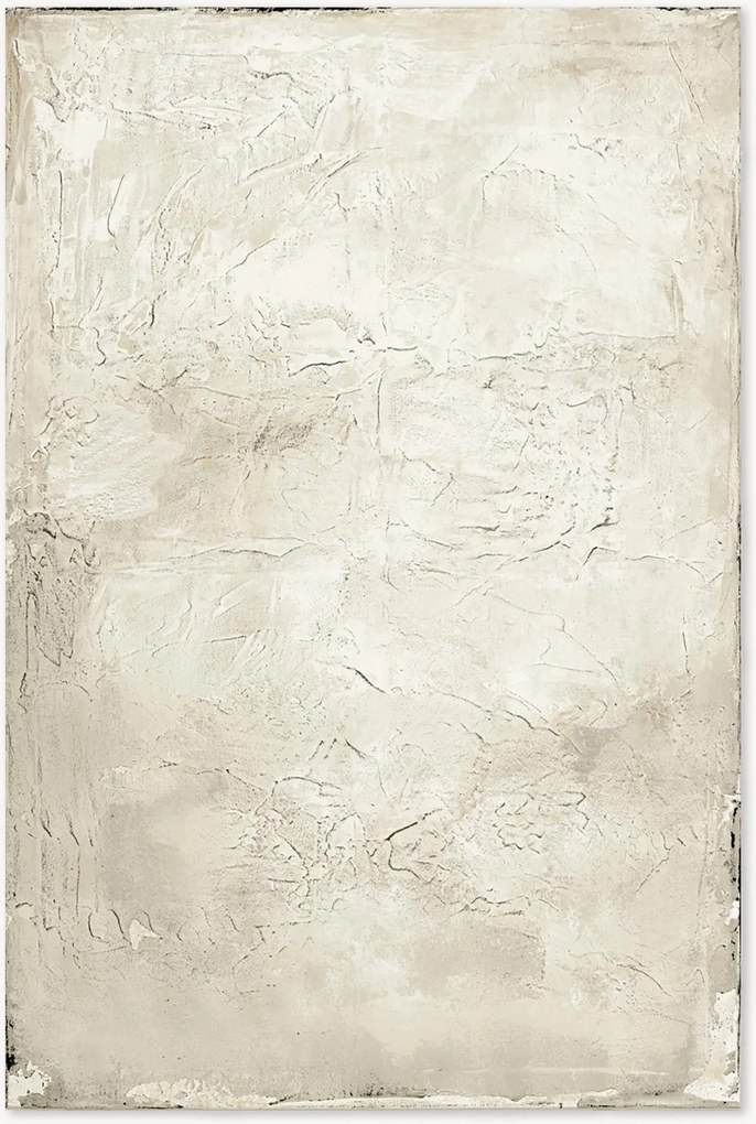 Handbeschilderd canvasdoek Simple Living 3