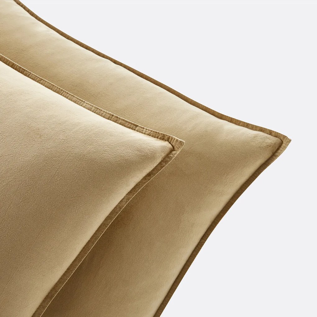 Kussensloop in katoen, Plantaardig verftechniek